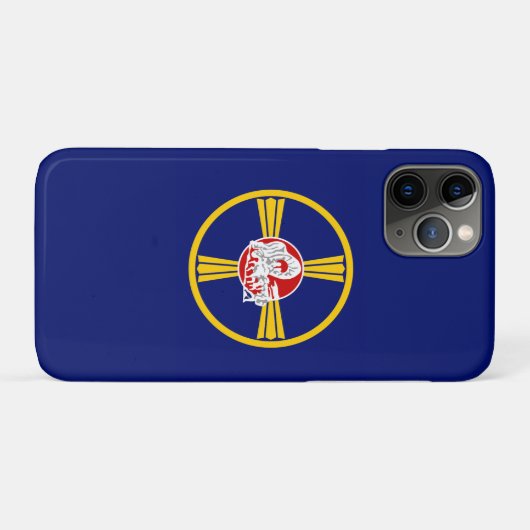 Stadsvlag van Omaha (Nebraska) Case-Mate iPhone Case (Achterkant (horizontaal))