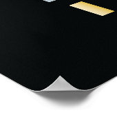 Stadsvogels op een luchthemel poster (Hoek)