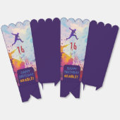 Stadsvrij rondlopen 16e verjaardag van Parkour Bedankdoosjes (Ongevouwen)