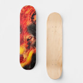 Stadsvuurwolf Way Aangepaste artitisan Pro Board Skateboard (Voorkant)