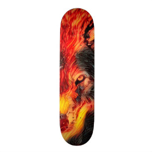 Stadsvuurwolf Way Aangepaste artitisan Pro Board Skateboard
