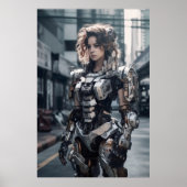 Stadswarrior: Modern Armor Poster (Voorkant)