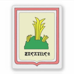 Stadszegel van Zacatelco, Mexico Sticker