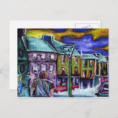 Stadt Dingle bij de schemering Briefkaart (Voorkant / Achterkant)