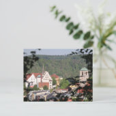 Stadtpfarrkirche St. Jakob vanaf Kellerbergweg Briefkaart (Staand voorkant)