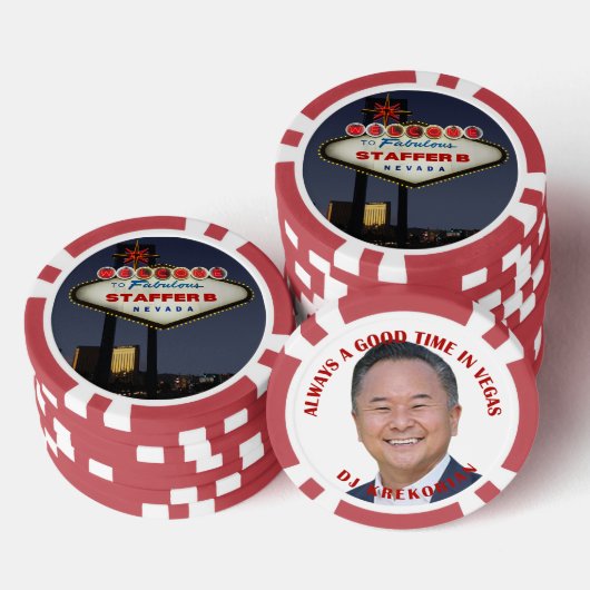 Staffer B Poker Chips (Opstapeling)