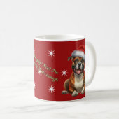 Staffi Père Noël Mug (Devant droit)