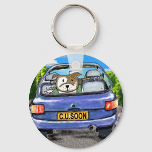 Staffie Key chain CUSoon Sleutelhanger