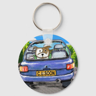 Staffie Key chain CUSoon Sleutelhanger
