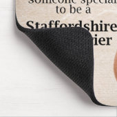 Staffie mama Mousepad Muismat (Hoek)