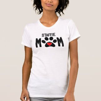 Staffie mama t-shirt
