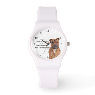 Staffie mama Watch Horloge