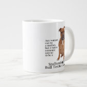 Staffie Maman Jumbo Mug (Devant droit)