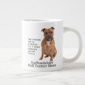 Staffie Maman Jumbo Mug (Droite)