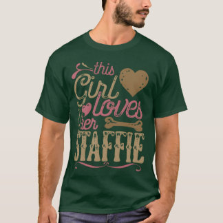 Staffie Staffordshireerrier Hond Gift Honden jonge T-shirt