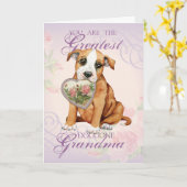 Stafford Heart Grandma Kaart (Gele Bloem)