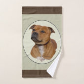 Staffordshire Bull Terrier (Serviette à main)