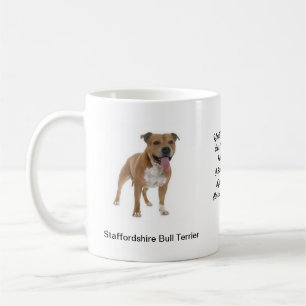 Staffordshire Bull Terrier afbeeldingen over Mok