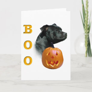 Staffordshire Bull Terrier Boo Kaart