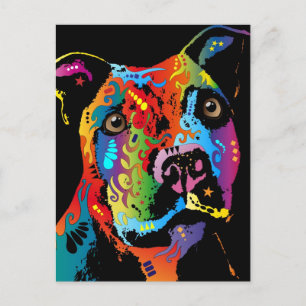 Staffordshire Bull Terrier Briefkaart