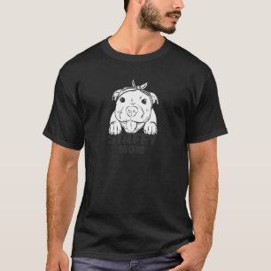 Staffordshire Bull Terrier Cute Dog Ma T-shirt