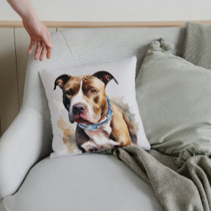 Staffordshire Bull Terrier De Zachte Beschermer🐾 Kussen