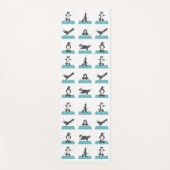 Staffordshire bull terrier hond Yoga Mat (Voorkant)