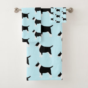 Staffordshire Bull Terrier hondenontwerp Bad Handdoek