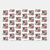 Staffordshire Bull Terrier Livres papier d'envelop (Devant 2)
