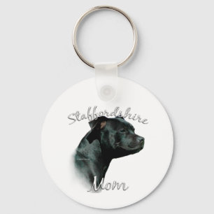 Staffordshire Bull Terrier Moeder 2 Sleutelhanger