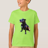 Staffordshire Bull Terrier Painted, Kinder shirt (Voorkant)