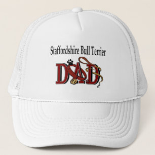 Staffordshire Bull Terrier Papa Casquette