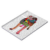 Staffordshire Bull Terrier - Patchwork Notitieboek (Linkerzijde)