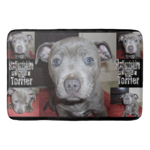 Staffordshire Bull Terrier Puppy Time Badmat