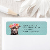 Staffordshire Bull Terrier Return Address Labels (Insitu)