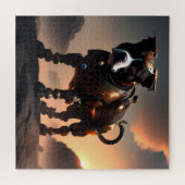 Staffordshire Bull Terrier Robot, Jigsaw Puzzle (Horizontal)