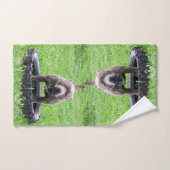 Staffordshire Bull Terrier Temps De Jouer, (Serviette à main)