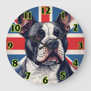 Staffordshire Bull Terrier Verenigd Koninkrijk Klo Grote Klok