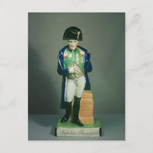 Staffordshire figuur van Napoleon Bonaparte Briefkaart