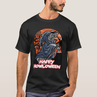 Staffordshire Happy Halloween kostuum Grim Reaper T-shirt