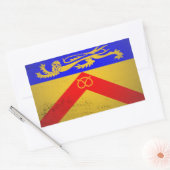 Staffordshire Rechthoekige Sticker (Envelop)