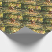 Staffordshire stier cadeaupapier (Hoek)