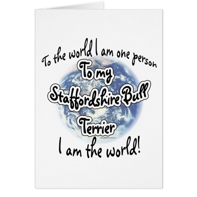 Staffordshire Terrier World 2 (Voorkant)