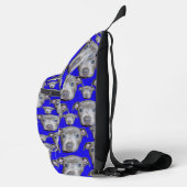 Staffy Bull Terrier Puppy Pattern Sling Bag (Rechts)