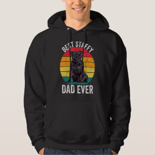 Staffy Dad Funny Staffordshire Bull Terrie Hoodie
