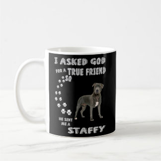 Staffy Dog Ma Stafford Dad Staffordshire Bull Ter Koffiemok