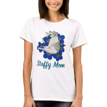 Staffy Moeder T-shirt – Staffordshire Bull Terrier
