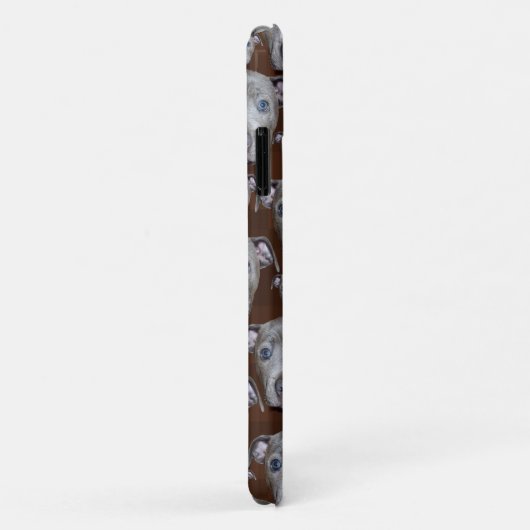 Staffy Puppy Face Pattern Case-Mate iPhone Case (Achterkant/rechts)
