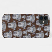 Staffy Puppy Face Pattern Case-Mate iPhone Case (Achterkant (horizontaal))