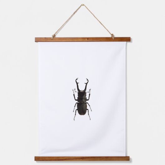 Stag Beetle Hangend Wandkleed (Voorkant)